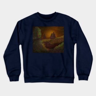 Ebony Dawn Deep Dream Crewneck Sweatshirt